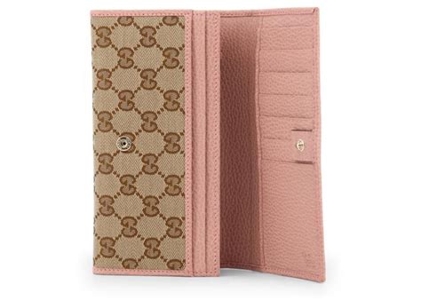 gucci continental wallet pink|Gucci continental wallet sale.